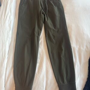 lululemon athletica ABC Dark Green Joggers